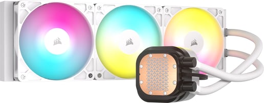 Corsair NAUTILUS 360 RS 360mm ARGB AiO Liquid CPU Cooler in White