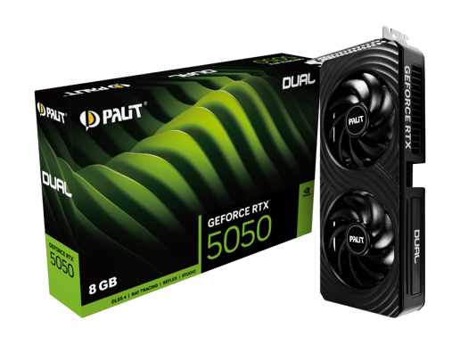 Palit GeForce RTX 5050 Dual 8GB GDDR6 Graphics Card
