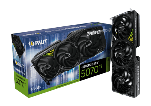 Palit GeForce RTX 5070 Ti GamingPro-S 16GB GDDR7 Graphics Card