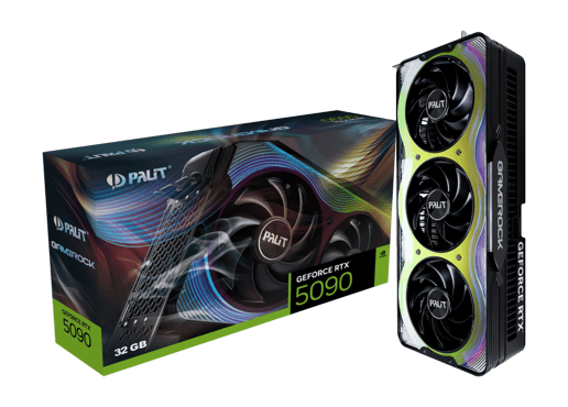 Palit GeForce RTX 5090 GameRock 32GB GDDR7 Graphics Card