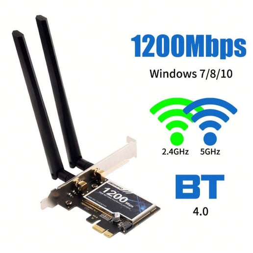 Generic   1200Mbps Wi-Fi 5 PCIe Adapter 
