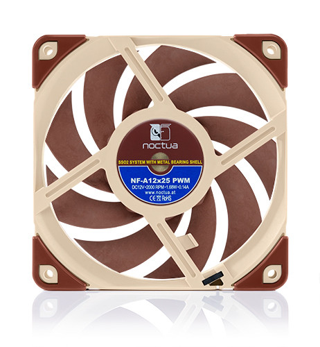 Noctua NF-A12x25 PWM 120mm Premium Chassis Fan