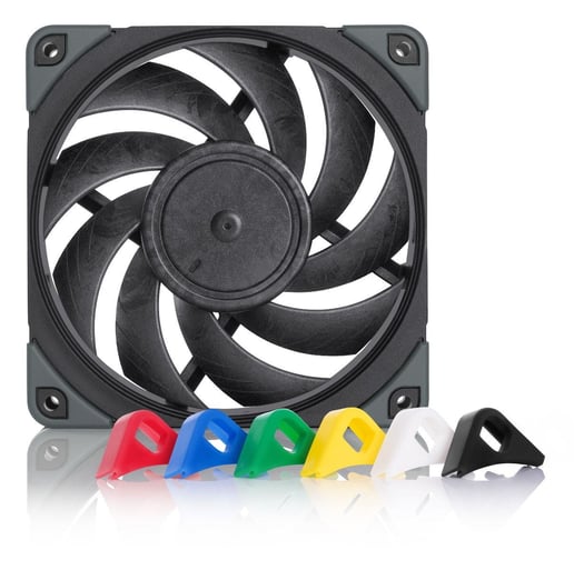 Noctua NF-A12x25 PWM chromax.black.swap 120mm Case Fan in Black