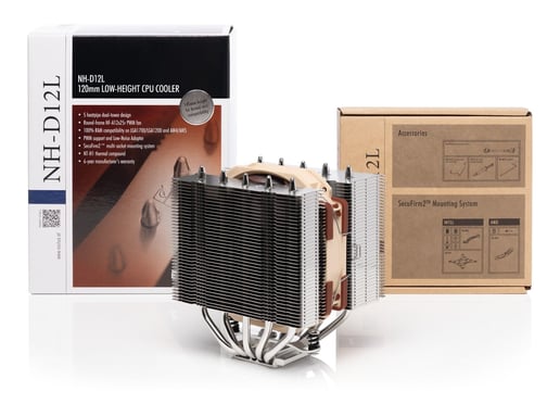 Noctua NH-D12L Low Height Dual Tower CPU Cooler