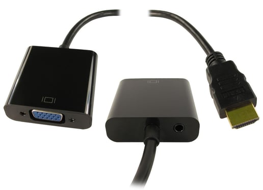 HDMI TO VGA Adaptor + Audio