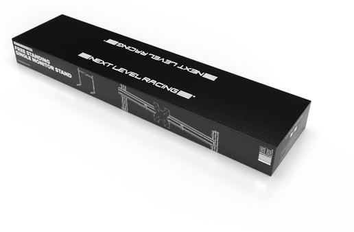 Next Level Racing Elite Freestanding Single Monitor Stand - Carbon Grey