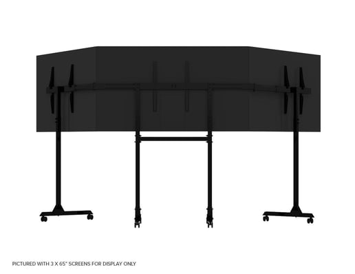 Next Level Racing Free Standing Triple Monitor Stand