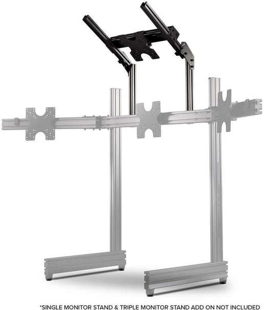 Next Level Racing Elite Freestanding Overhead / Quad Monitor Stand Add On - Carbon Grey