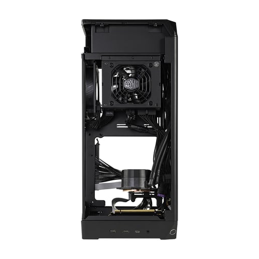 Cooler Master Ncore 100 MAX ITX Case - Grey 850W  Power Supply