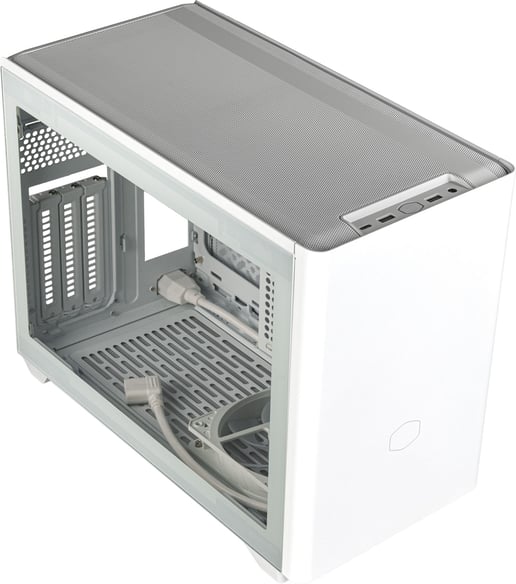 Cooler Master MasterBox NR200P V2 SFF Case - White 