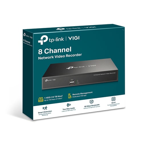TP-Link VIGI 8 Channel Network Video Recorder