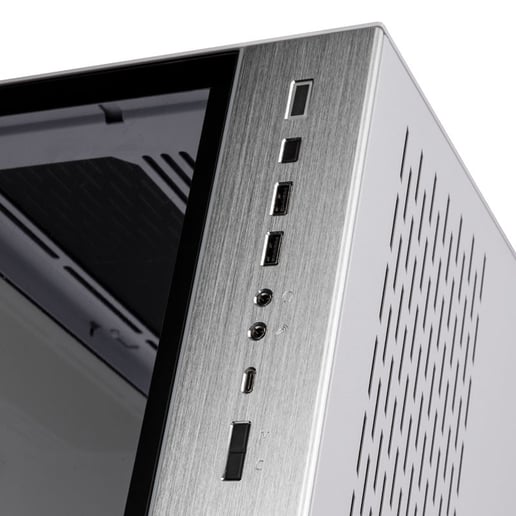 Lian Li Dynamic XL ROG Certified Mid Tower Gaming Case - White 