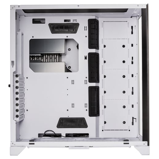 Lian Li Dynamic XL ROG Certified Mid Tower Gaming Case - White 