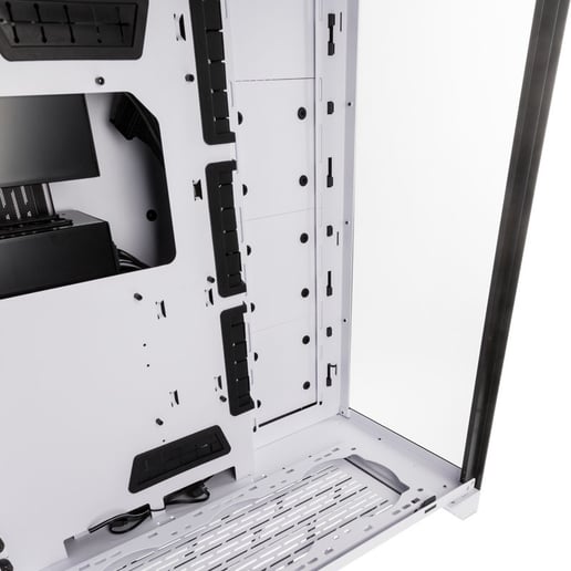 Lian Li Dynamic XL ROG Certified Mid Tower Gaming Case - White 