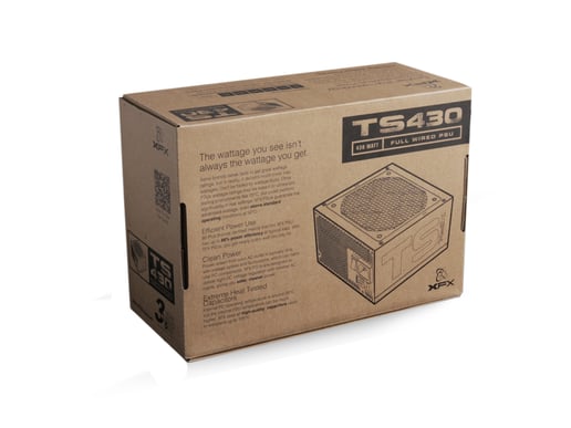 XFX TS Series 430W Power Supply 80 Plus Bronze