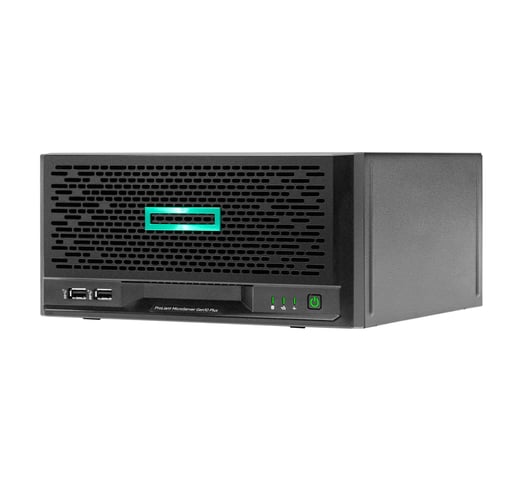 HP Enterprise ProLiant MicroServer Gen10 Plus Micro Tower Server, Intel Xeon E2224, 16GB RAM, 4x LFF Bays