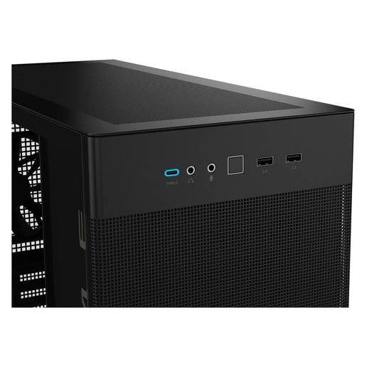 ASUS Prime AP201 TG Mid Tower Gaming Case - Black 