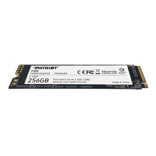 256GB Patriot P300 M.2 2280 PCI Express 3.0 x4 NVMe Solid State Drive