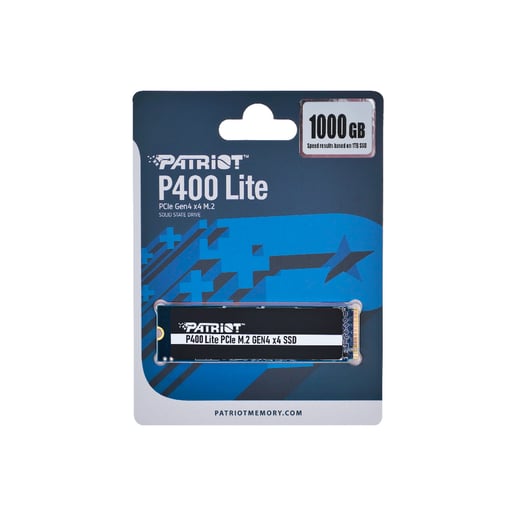 1TB Patriot P400 Lite M.2 2280 PCI Express 4.0 x4 NVMe Solid State Drive