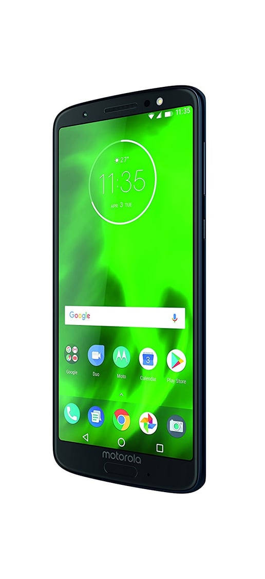 Motorola Moto G6 5.7 inch 4G LTE Smartphone - 3GB RAM, 32GB Storage, Android 8.0 Oreo, Single SIM (Deep Indigo)