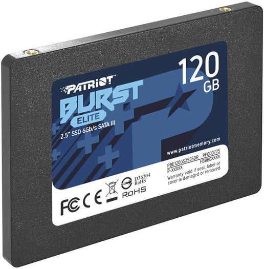 120GB Patriot Burst Elite 2.5" SATA III Solid State Drive