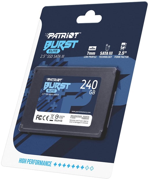 240GB Patriot Burst Elite 2.5" SATA III Solid State Drive