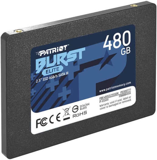 480GB Patriot Burst Elite 2.5" SATA III Solid State Drive