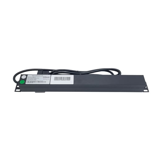 Powercool 1U 6-Way PDU, Horizontal Type, UK Sockets, C14 Connector