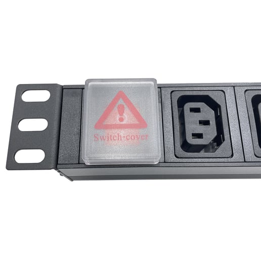 Powercool 1U 8-Way PDU, Horizontal Type, IEC C13 Sockets