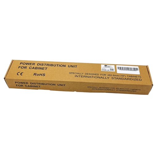 Powercool 1U 8-Way PDU, Horizontal Type, IEC C13 Sockets