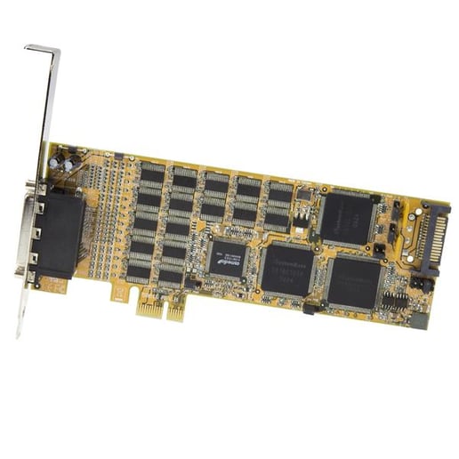 StarTech.com 16-Port Low-Profile Serial Card - RS232 - PCI Express