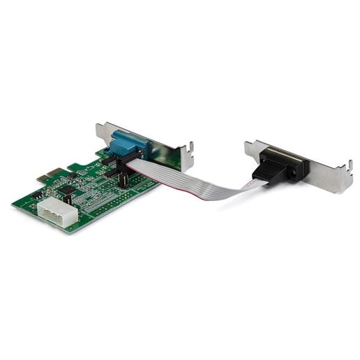 StarTech.com 2-Port RS232 Serial Adaptor Card with 16950 UART