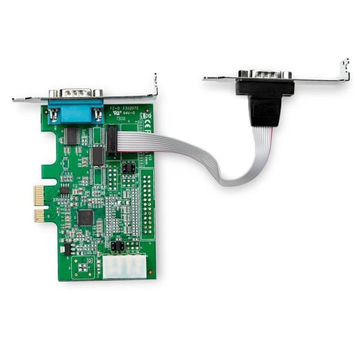 StarTech.com 2-Port RS232 Serial Adaptor Card with 16950 UART