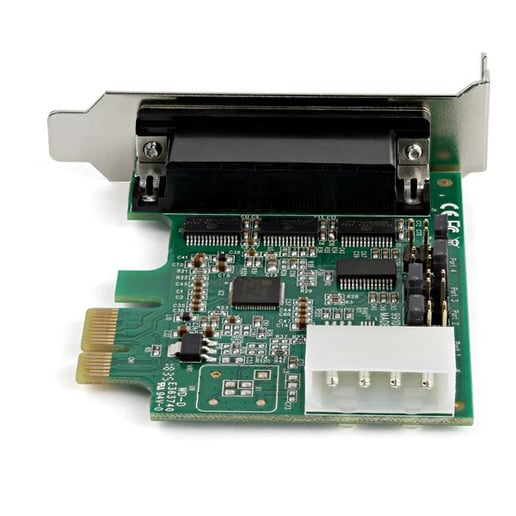 StarTech.com 4-port PCI Express Low Profile RS232 Serial Adapter Card