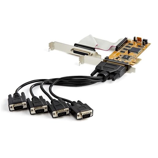 StarTech.com 8-Port PCI Express RS232 Serial Adapter Card