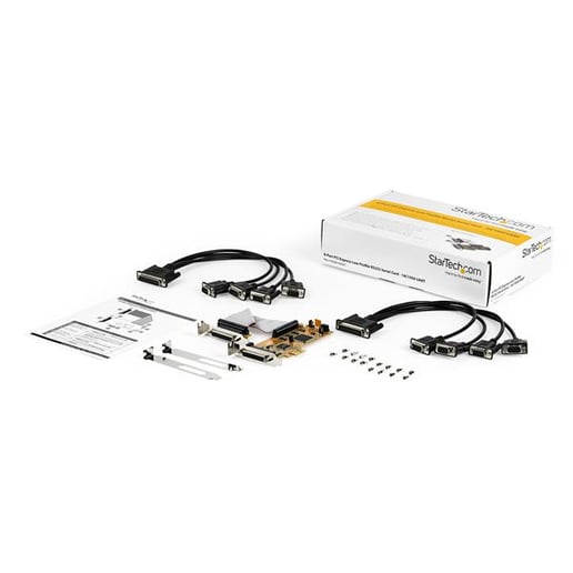 StarTech.com 8-Port PCI Express RS232 Serial Adapter Card