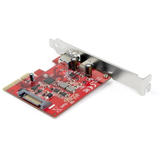 StarTech.com 2-Port USB 3.1 Type-A & Type-C PCIe Card