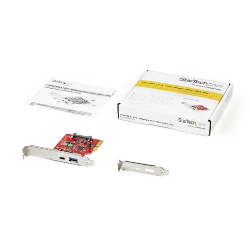 StarTech.com 2-Port USB 3.1 Type-A & Type-C PCIe Card