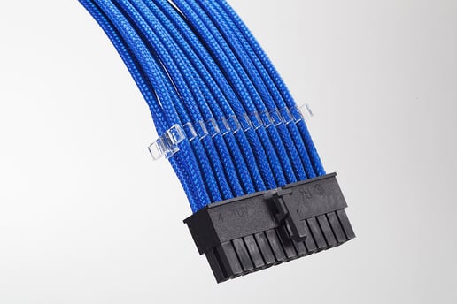 Phanteks 500mm Extension Sleeved Cable Combo Kit (Blue)