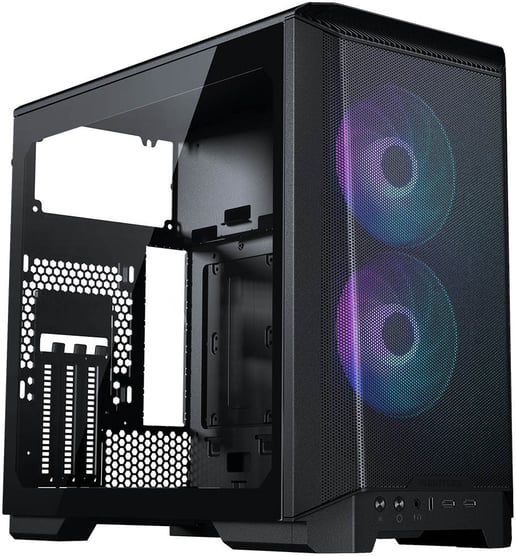 Phanteks Eclipse P200A DRGB ITX Case - Black USB 3.0