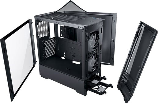 Phanteks Eclipse P360A Mid Tower Case - Black 