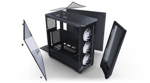 Phanteks Eclipse P400A D-RGB Mid Tower Gaming Case - Black USB 3.0