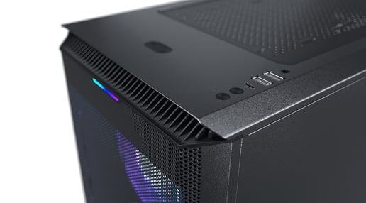 Phanteks Eclipse P500A DRGB Mid Tower Gaming Case - Black USB 3.0