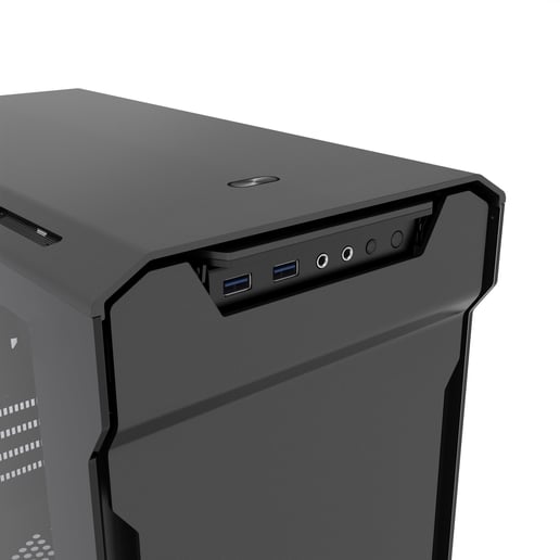 Phanteks Enthoo Evolv mATX Mid Tower Case - Black USB 3.0