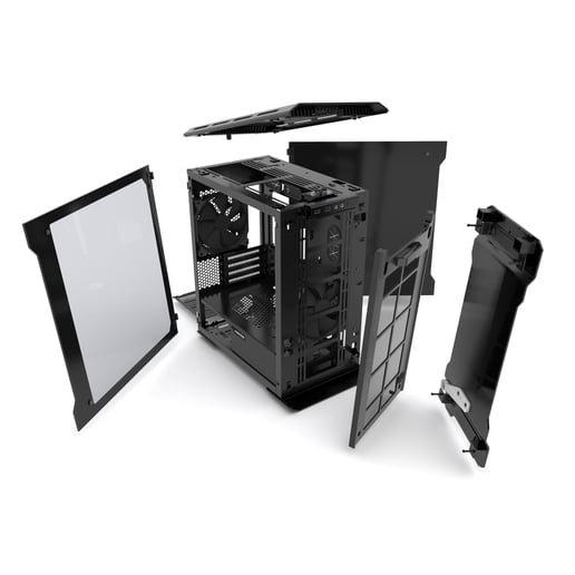 Phanteks Enthoo Evolv mATX Mid Tower Case - Black USB 3.0