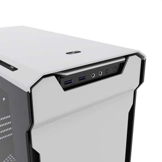Phanteks Enthoo Evolv mATX Mid Tower Case - Silver 