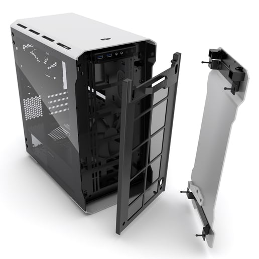 Phanteks Enthoo Evolv mATX Mid Tower Case - Silver 