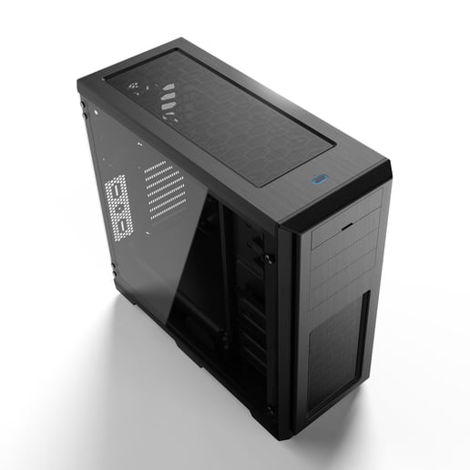 Phanteks Enthoo Pro TG Full Tower Gaming Case - Black 