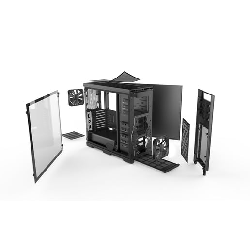 Phanteks Enthoo Pro TG Full Tower Gaming Case - Black 