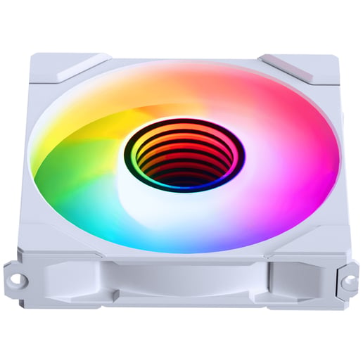 Phanteks M25 Gen2 120mm Reversed Airflow DRGB PWM Triple Fan Pack in White